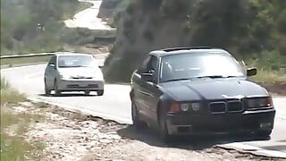 Nice Hard Outdoor Ass Fucking for This Gorgeous Blonde with Round Big Butt